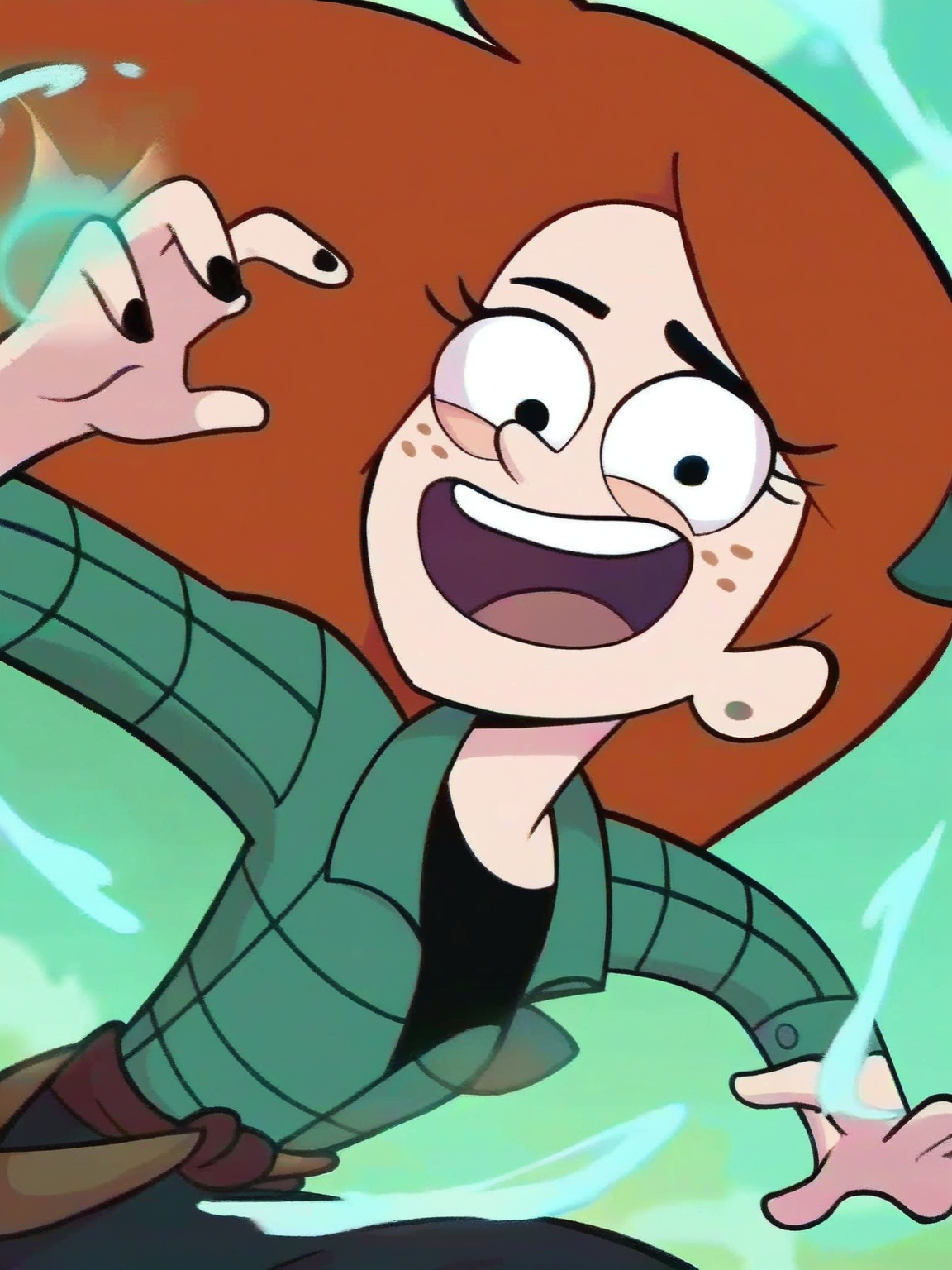 11876-2301895816-4039-_lora_WendyCorduroyV2_0.7_ w_g_f, 1girl, ginger hair, pupils black dots, freckles,        mage, magic, epic pose, score_9, score.png